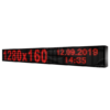 Wyświetlacz tekstowy LED 1280/160 (kolor czerwony)