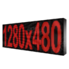 Wyświetlacz tekstowy LED 1280/480 (kolor czerwony)