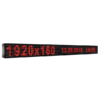Wyświetlacz tekstowy LED 1920/160 (kolor czerwony)