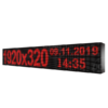 Wyświetlacz tekstowy LED 1920/320 (kolor czerwony)