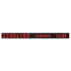 Wyświetlacz tekstowy LED 2240/160 (kolor czerwony)