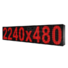 Wyświetlacz tekstowy LED 2240/480 (kolor czerwony)