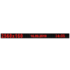 Wyświetlacz tekstowy LED 2560/160 (kolor czerwony)