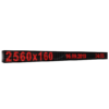 Wyświetlacz tekstowy LED 2560/160 (kolor czerwony)
