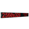 Wyświetlacz tekstowy LED 2560/320 (kolor czerwony)