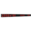 Wyświetlacz tekstowy LED 2880/160 (kolor czerwony)
