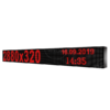 Wyświetlacz tekstowy LED 2880/320 (kolor czerwony)