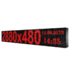 Wyświetlacz tekstowy LED 2880/480 (kolor czerwony)