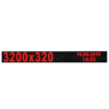 Wyświetlacz tekstowy LED 3200/320 (kolor czerwony)