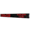Wyświetlacz tekstowy LED 3200/320 (kolor czerwony)