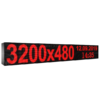 Wyświetlacz tekstowy LED 3200/480 (kolor czerwony)