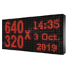 Wyświetlacz tekstowy LED 640/320 (kolor czerwony)