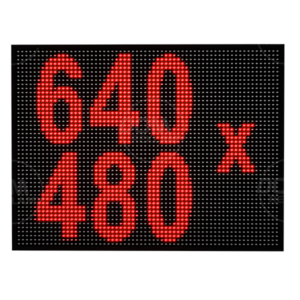 Wyświetlacz tekstowy LED 640/480 (kolor czerwony)