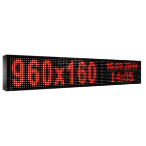 Wyświetlacz tekstowy LED 960/160 (kolor czerwony)