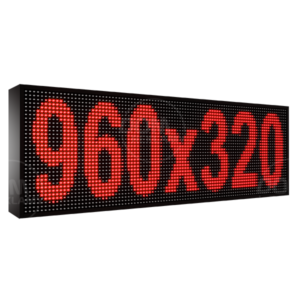 Wyświetlacz tekstowy LED 960/320 (kolor czerwony)