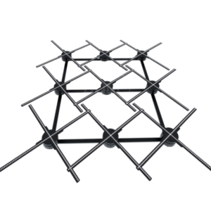 System DPR z 9-ciu holograficznych wentylatorów