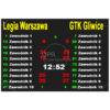Tablica wyników sportowych LED. P6mm. Rozmiar 3072х2112mm. Wewnętrzna