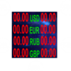 Tablica wymiany walut pełnokolorowa P10mm LED 1280/1280