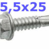 Wkręty 5,5 x 25 500 szt