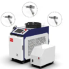 Urządzenie do cięcia laserowego ELE-F 1500 W Max Laser Source „Trzy w jednym”, z MPE