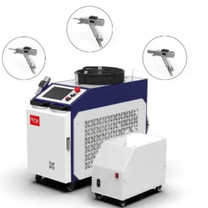 Urządzenie do cięcia laserowego ELE-F 1500 W Max Laser Source „Trzy w jednym”, z MPE
